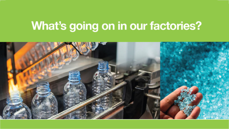 What’s going on in our factories?